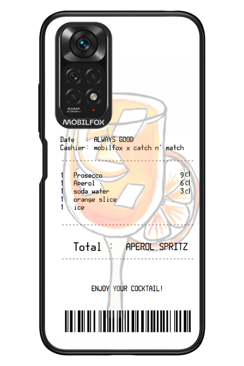 aperol spritz cocktail - Xiaomi Redmi Note 11/11S 4G