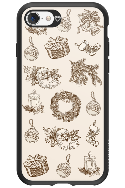 Christmas Paper - Apple iPhone 8