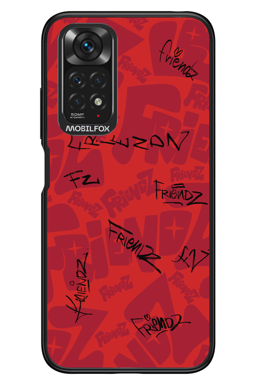 FRIENDZ Red - Xiaomi Redmi Note 11/11S 4G