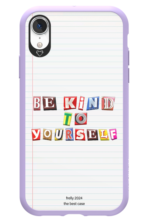 Be Kind To Yourself Notebook - Apple iPhone XR