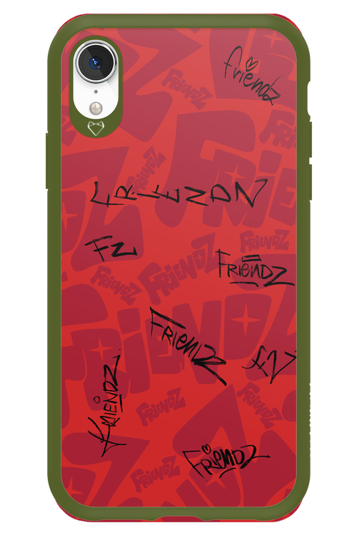 FRIENDZ Red - Apple iPhone XR