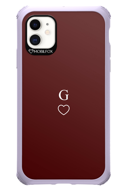 G Burgundia 2.0 - Apple iPhone 11
