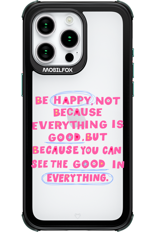 Be Happy 2.0 - Apple iPhone 15 Pro Max