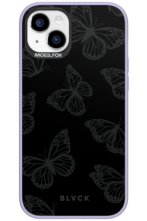 Black Butterflies - Apple iPhone 15 Plus