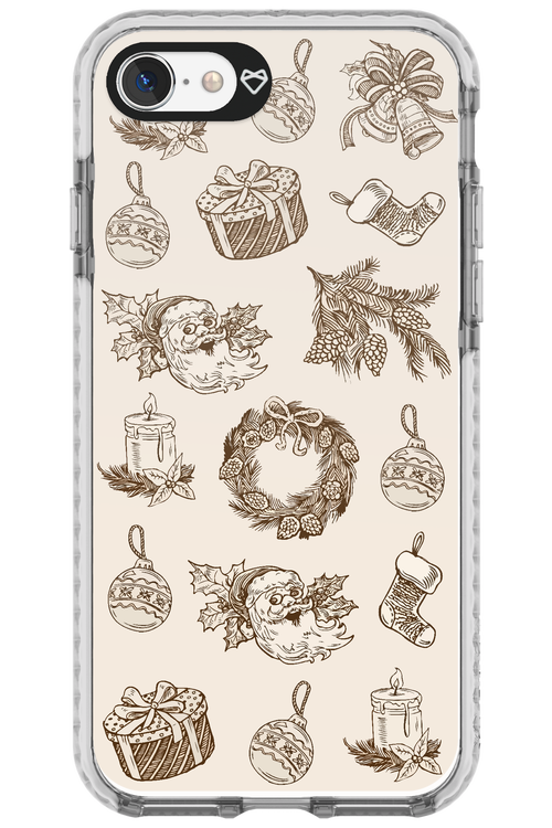 Christmas Paper - Apple iPhone SE 2020