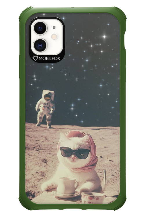 Moon cat - Apple iPhone 11