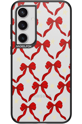 Bow & Stars (Transparent) - Samsung Galaxy S24+