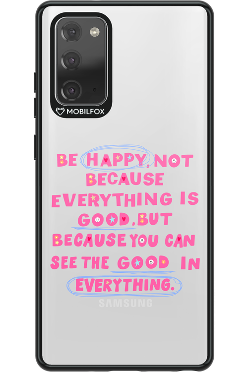 Be Happy 2.0 - Samsung Galaxy Note 20