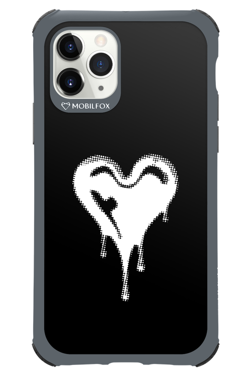 Heart Black - Apple iPhone 11 Pro