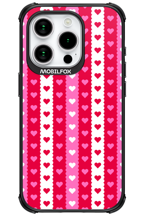 Christmas Heart Biscuit - Apple iPhone 15 Pro