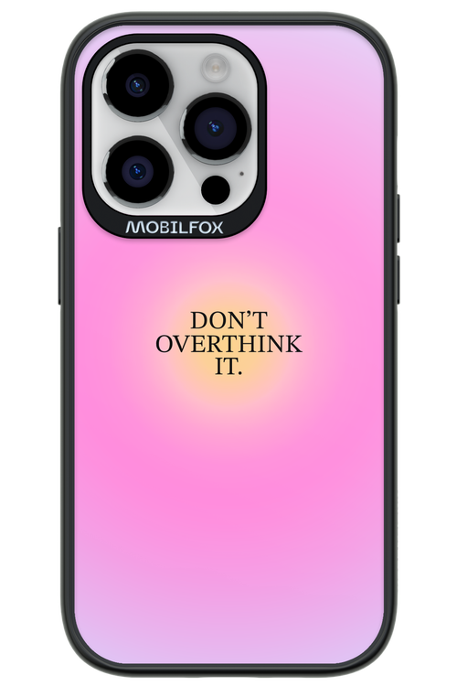 Don't Overthink It - Apple iPhone 14 Pro