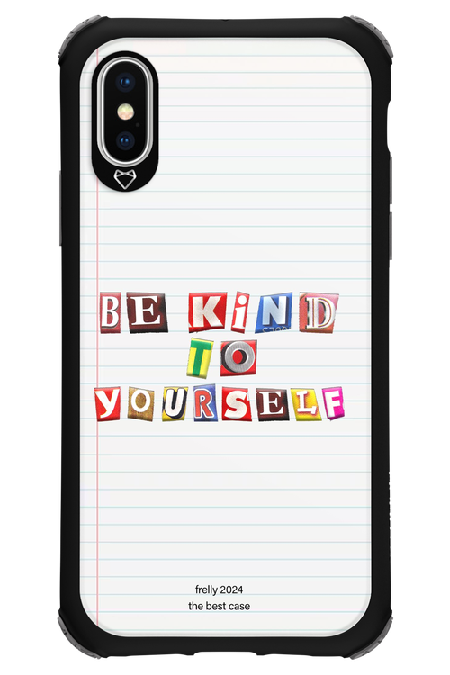 Be Kind To Yourself Notebook - Apple iPhone XS