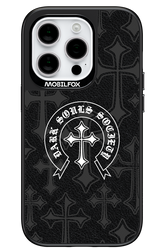 Dark Souls Society (Leather) - Apple iPhone 14 Pro