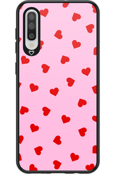 Sprinkle Heart Pink - Samsung Galaxy A50