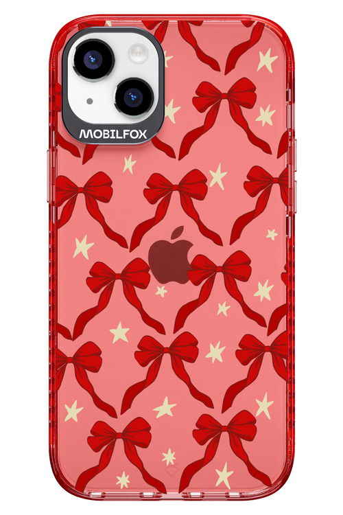 Bow & Stars (Transparent) - Apple iPhone 14 Plus