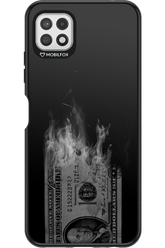 Money Burn B&W - Samsung Galaxy A22 5G