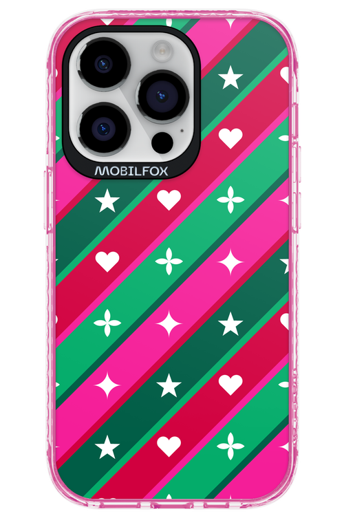 Christmas Stripes - Apple iPhone 14 Pro