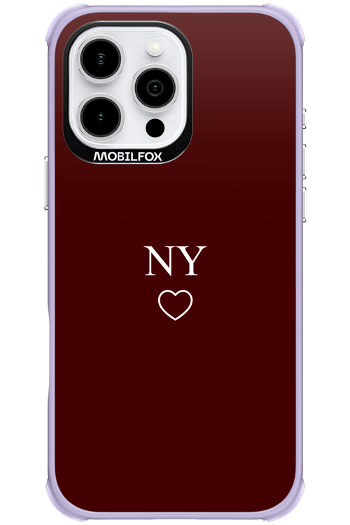 NY Burgundia 2.0 - Apple iPhone 16 Pro Max