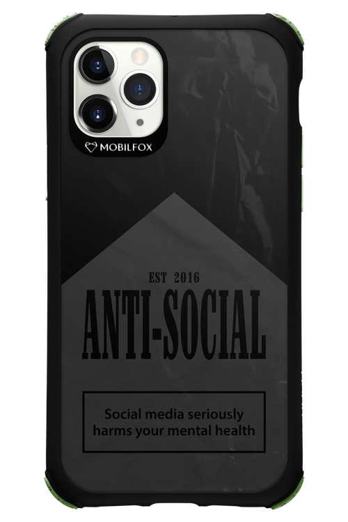 ANTI-SOCIAL (BLVCK) 2.0 - Apple iPhone 11 Pro