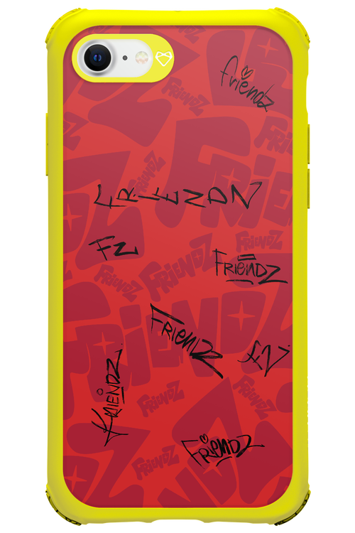 FRIENDZ Red - Apple iPhone 7