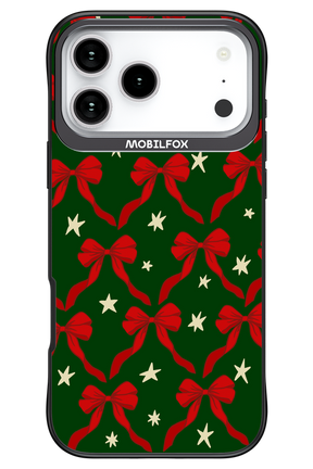 Bow & Stars (Green) - Apple iPhone 17 Pro Max