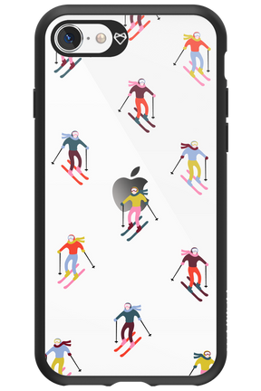 Snow Motion (Transparent) - Apple iPhone SE 2022