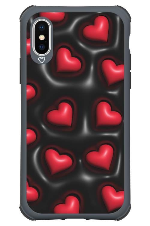 Hearts in love - Apple iPhone XS