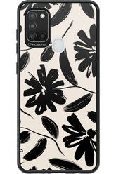 Monochrome Flowerss 2.0 - Samsung Galaxy A21 S