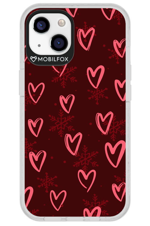 Christmas Hearts - Apple iPhone 13