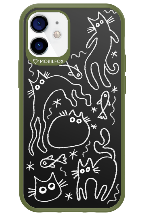 CHALK_CATS 2.0 - Apple iPhone 12 Mini