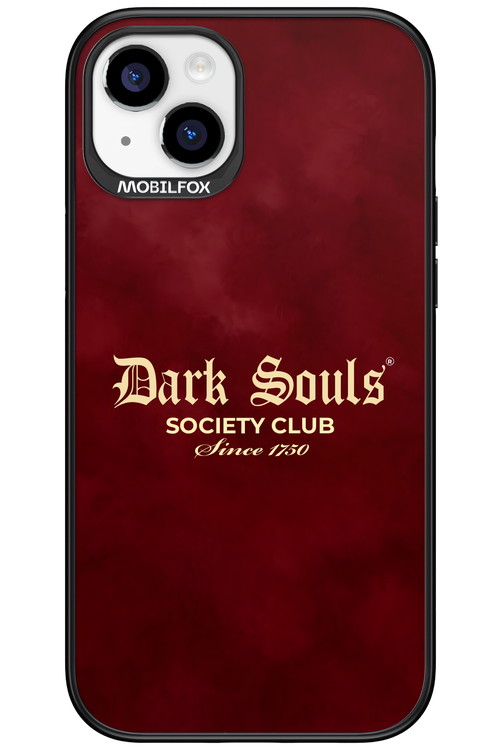 Dark Souls (Burgundy) - Apple iPhone 15 Plus