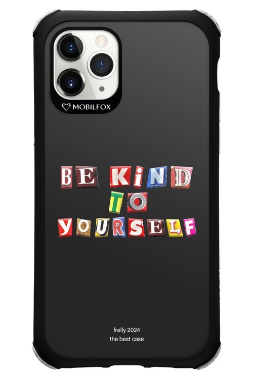 Be Kind To Yourself Black - Apple iPhone 11 Pro