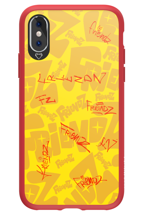 FRIENDZ Yellow - Apple iPhone XS