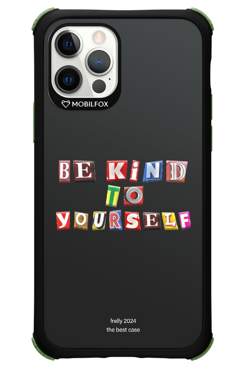 Be Kind To Yourself Black - Apple iPhone 12 Pro