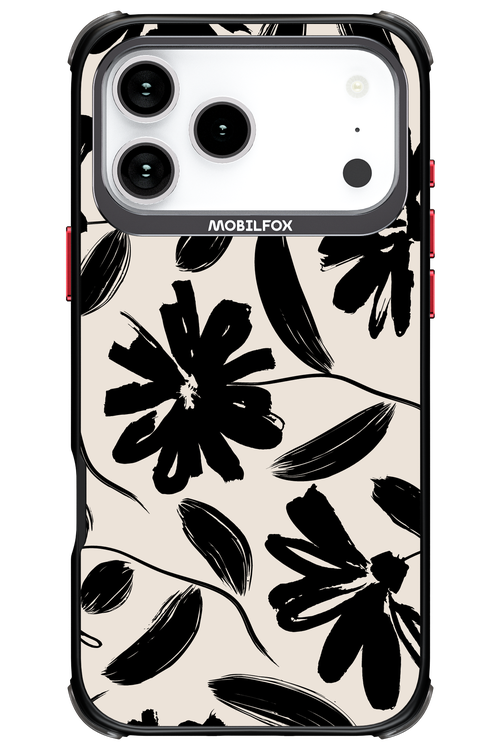 Monochrome Flowerss 2.0 - Apple iPhone 17 Pro Max