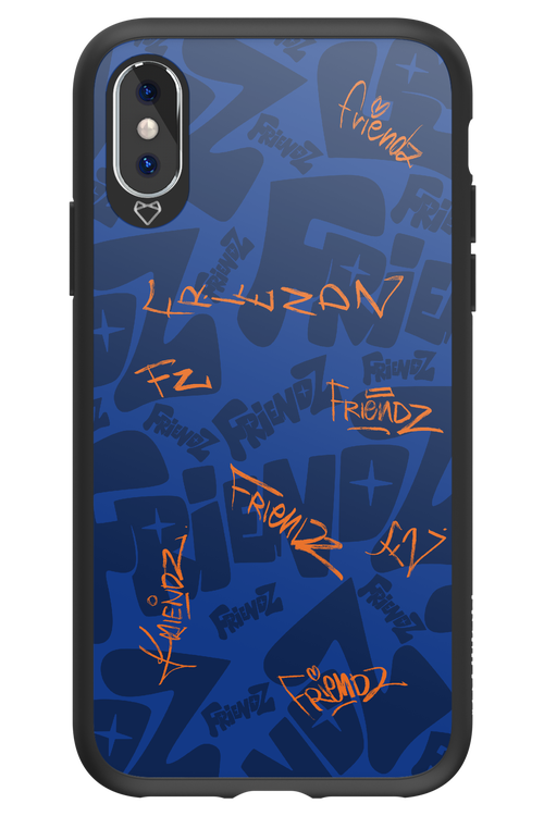 FRIENDZ Blue - Apple iPhone X