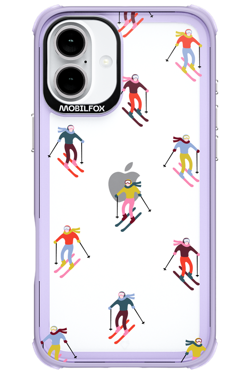 Snow Motion (Transparent) - Apple iPhone 16 Plus