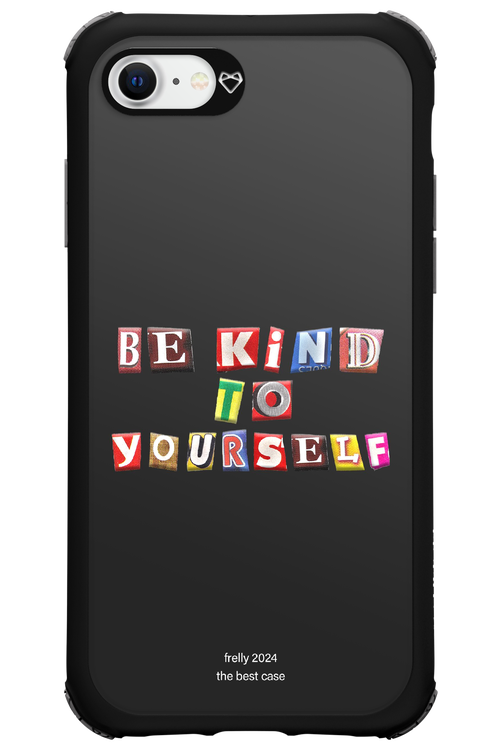 Be Kind To Yourself Black - Apple iPhone SE 2022