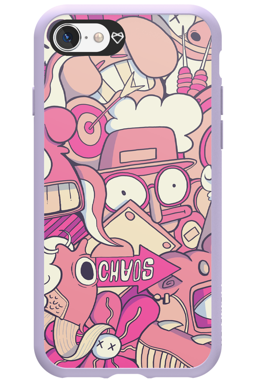 Coral Chaos - Apple iPhone SE 2022