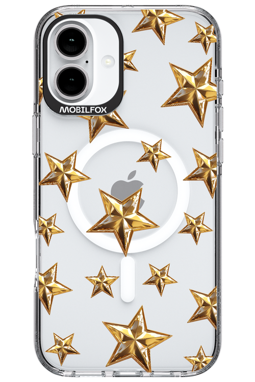 Gold Stars - Apple iPhone 16 Plus