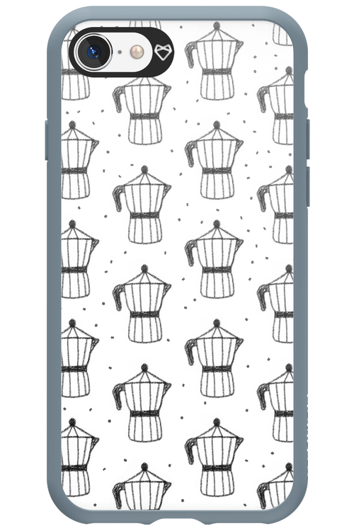 Retro Caffee - Apple iPhone 8