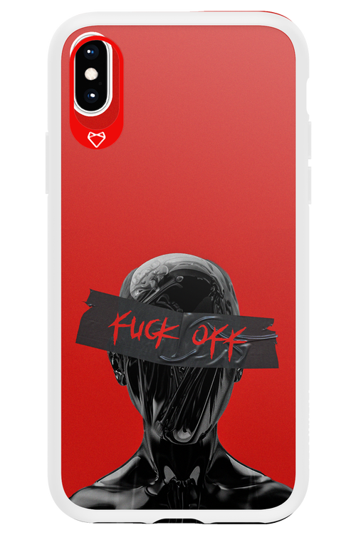 F off - Apple iPhone X