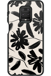 Monochrome Flowerss 2.0 - Xiaomi Redmi Note 9 Pro