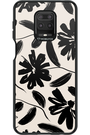 Monochrome Flowerss 2.0 - Xiaomi Redmi Note 9 Pro