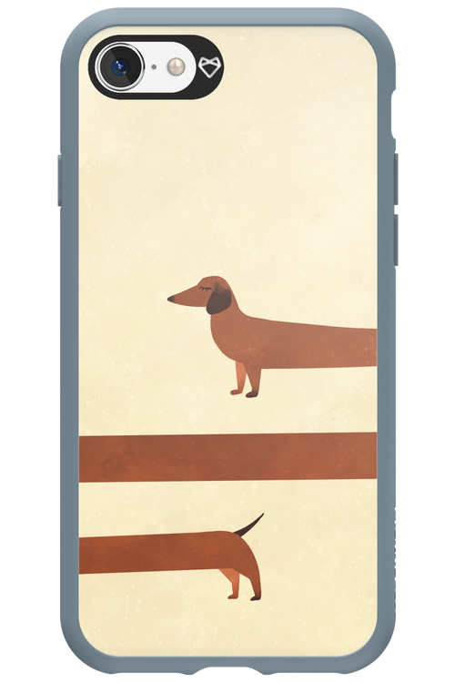 Stretchy Dog - Apple iPhone SE 2020