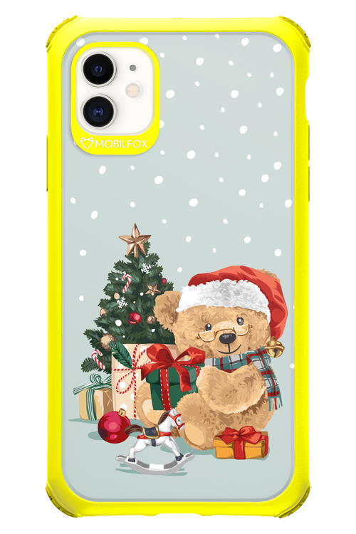 Merry Christmas Bear - Apple iPhone 11