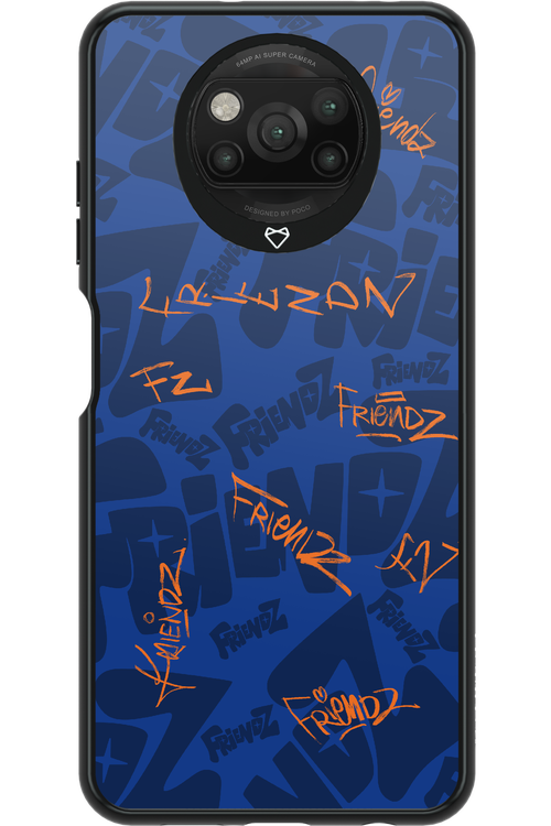 FRIENDZ Blue - Xiaomi Poco X3 Pro