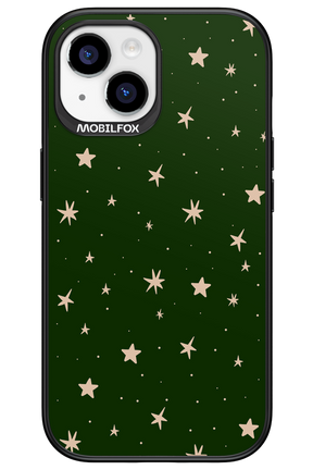 Forest Green Stars - Apple iPhone 15