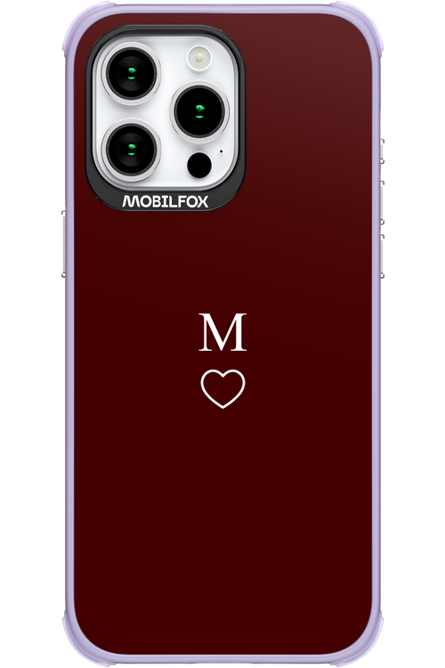 M Burgundia 2.0 - Apple iPhone 15 Pro Max