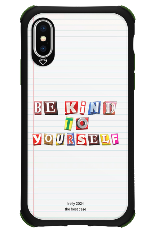 Be Kind To Yourself Notebook - Apple iPhone XS
